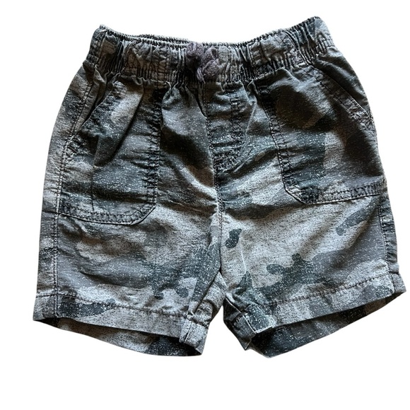 Jumping Beans Boys Grey Camo Shorts | 2T - Picture 1 of 4